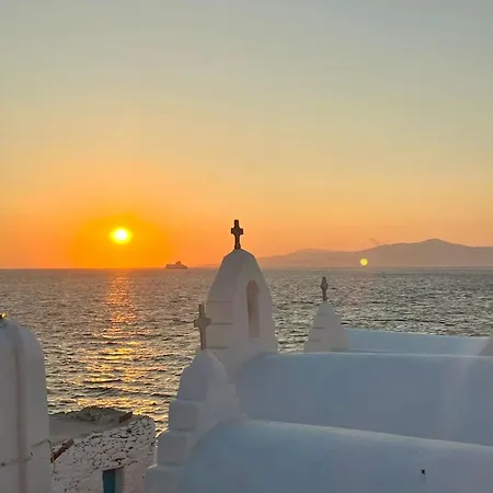 Myconian Little Venice Elite With Sea View アパート *