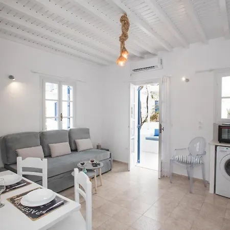 아파트 Myconian Little Venice Elite With Sea View