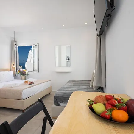 아파트 Myconian Little Venice Elite With Sea View *