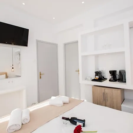 דירה Myconian Little Venice Elite With Sea View *